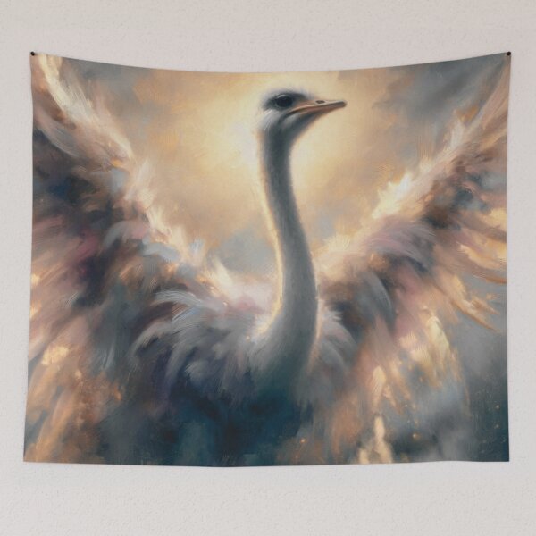 Item preview, Faith Takes Flight – United in Spirit DV (Taupe Edition) designed and sold by PaintPourPlay.