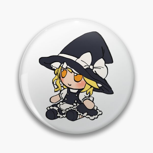 Item preview, Mudwizard Draws Marisa Kirisame Fumo Plush  Touhou Memes designed and sold by sailorjessiArt.
