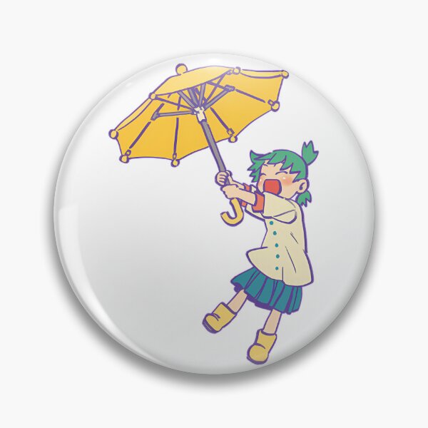 Item preview, Mudwizard Draws The Flying Yellow Umbrella Yotsuba Figurine  Yotsubato designed and sold by PickFairyArt.