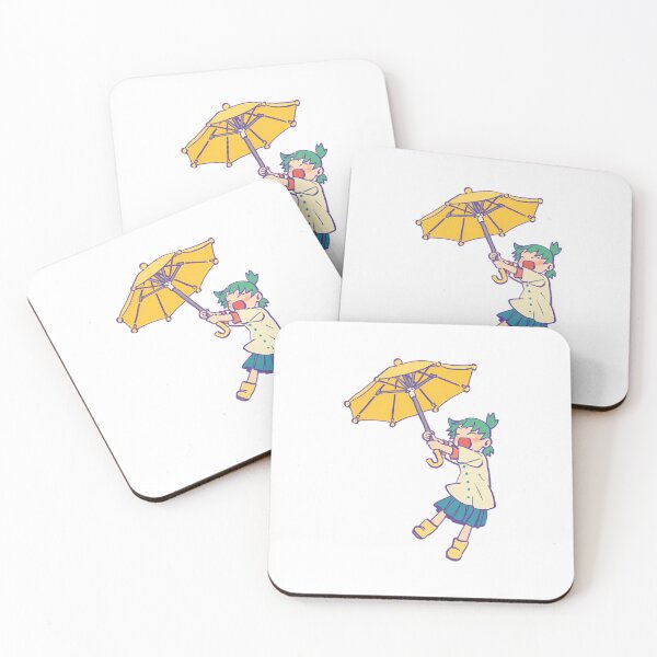 Item preview, Mudwizard Draws The Flying Yellow Umbrella Yotsuba Figurine  Yotsubato designed and sold by PickFairyArt.