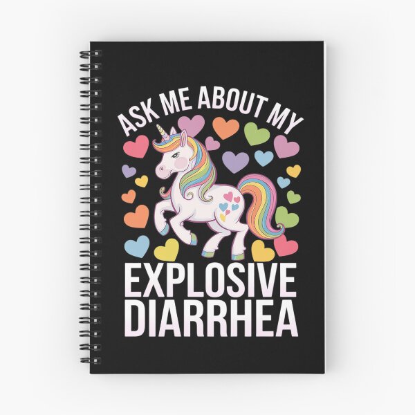 Item preview, Ask Me About My Explosive Diarrhea Unicorn  designed and sold by GGrizeldaRivas.