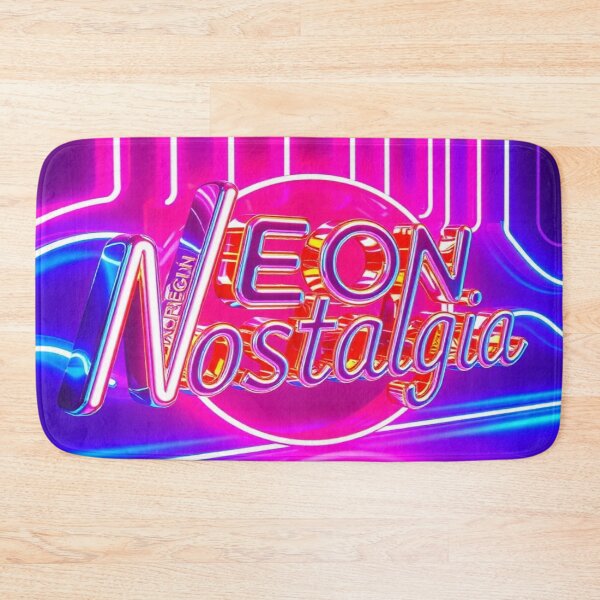 Item preview, Neon Nostalgia – Chrome Vaporwave Dream Design designed and sold by CMdigit.