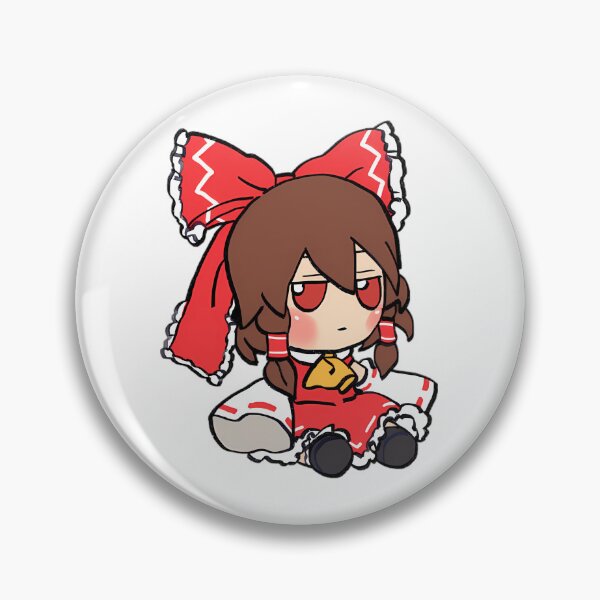 Item preview, Mudwizard Draws Another Reimu Hakurei Fumo Plush  Touhou Memes designed and sold by sailorjessiArt.