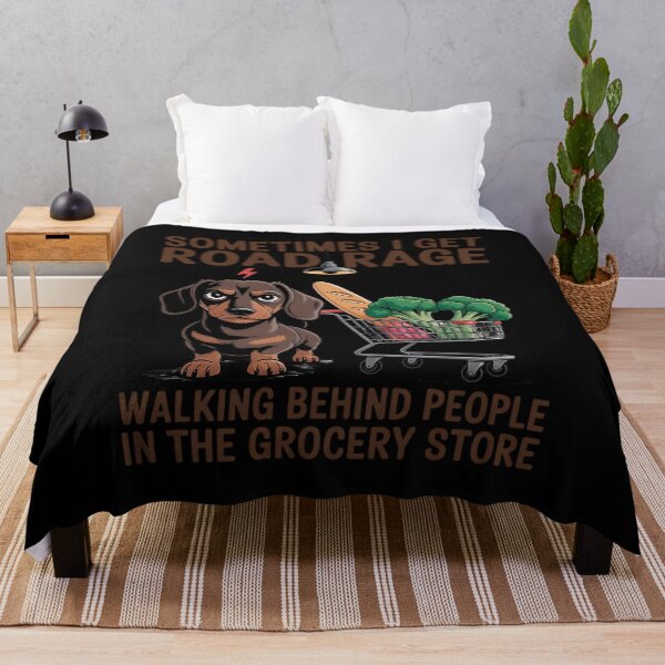 Item preview, Dachshund Sometimes I Get Road Rage Walking Behind People designed and sold by JulienAureo.