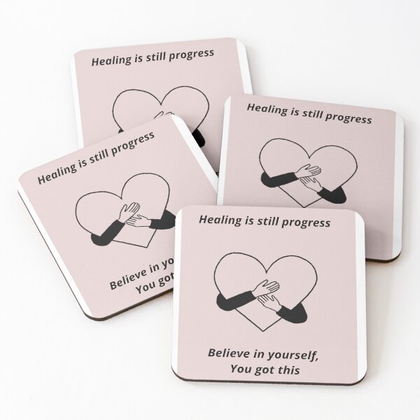 Item preview, Copy of Healing is still progress, believe in yourself - Motivational quote designed and sold by Mastalina99.