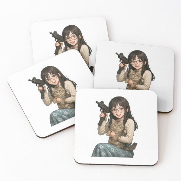 Item preview, Operator Waifu – Tactical Beauty on Duty designed and sold by RAWLIFEGRAPHIC.