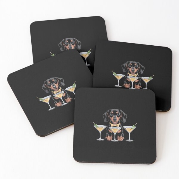 Item preview, Dachshund Weenie Tini Club Funny Wiener Dog Cocktail designed and sold by JulienAureo.