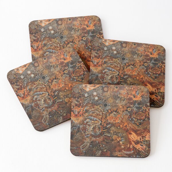 Item preview, Aboriginal Inspired Dot Art - Uncharted Pathways designed and sold by GrinGalore.