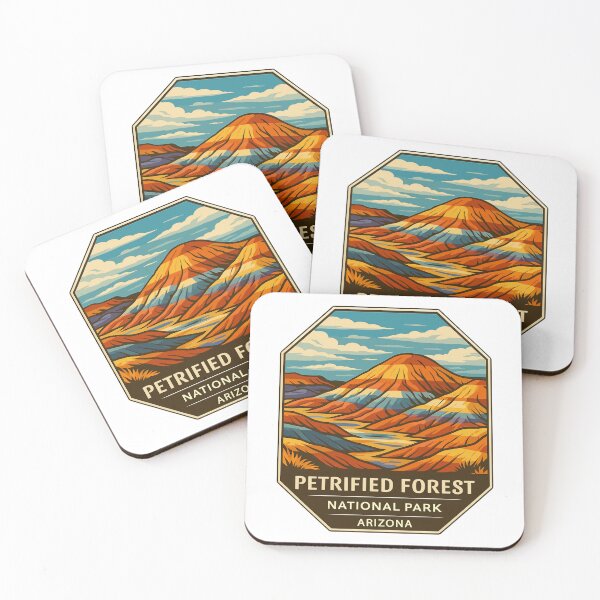 Item preview, Petrified Forest National Park Retro Sticker designed and sold by Ismeal Von.