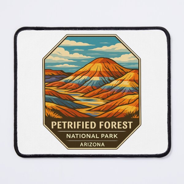 Item preview, Petrified Forest National Park Retro Sticker designed and sold by Ismeal Von.