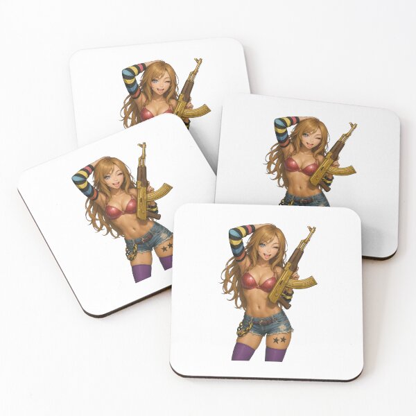 Item preview, Operator Waifu – Tactical Beauty on Duty designed and sold by RAWLIFEGRAPHIC.