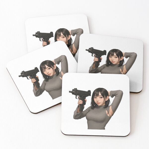 Item preview, Operator Waifu – Tactical Beauty on Duty designed and sold by RAWLIFEGRAPHIC.