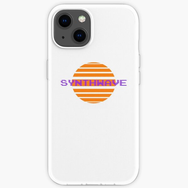 Synthwave, Retrowave Design For The Eighties Music Lovers iPhone Soft Case