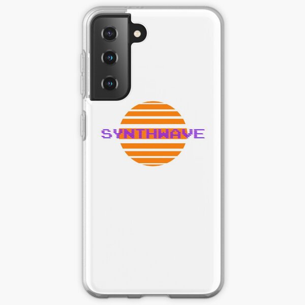 Synthwave, Retrowave Design For The Eighties Music Lovers Samsung Galaxy Soft Case