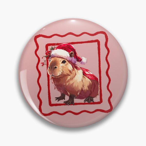 Item preview, Christmas Capybara and Festive Treats Sticker Set designed and sold by Anastasiia Yurevych.