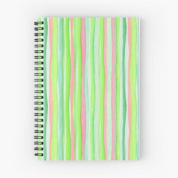 Item preview, Thin Watercolor Stripes Light Green designed and sold by Alex  Blud.