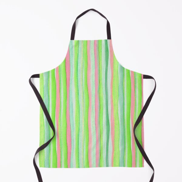 Item preview, Thin Watercolor Stripes Light Green designed and sold by Alex Blud.