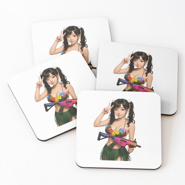 Item preview, Operator Waifu – Tactical Beauty on Duty designed and sold by RAWLIFEGRAPHIC.