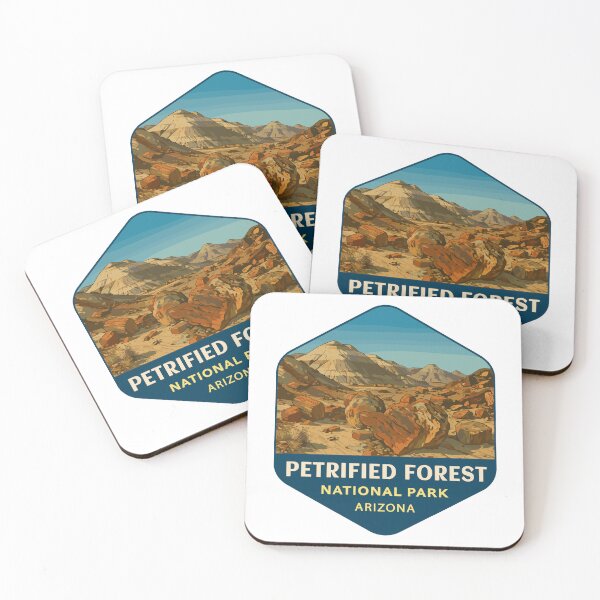 Item preview, Petrified Forest National Park Retro Sticker designed and sold by Ismeal Von.