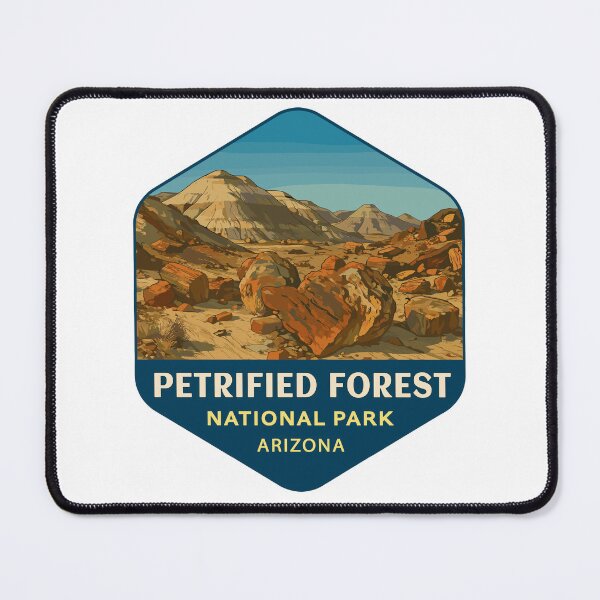 Item preview, Petrified Forest National Park Retro Sticker designed and sold by Ismeal Von.