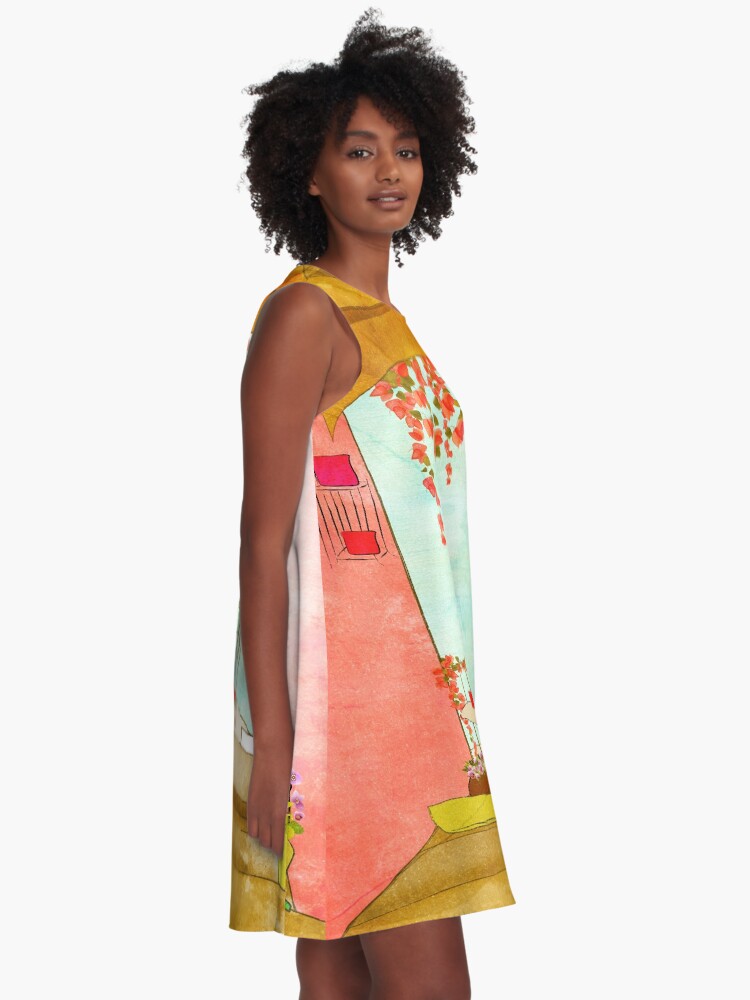 Alternate view of MEDITERRANEAN A-Line Dress
