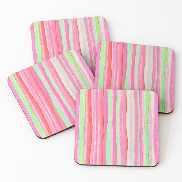Item preview, Thin Watercolor Stripes Pink designed and sold by Alex  Blud.