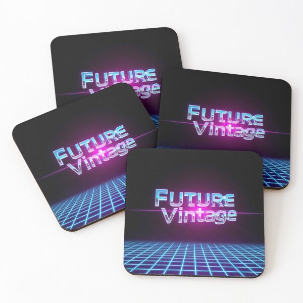 Item preview, Future Vintage – Minimal Y2K Chrome Typography designed and sold by CMdigit.
