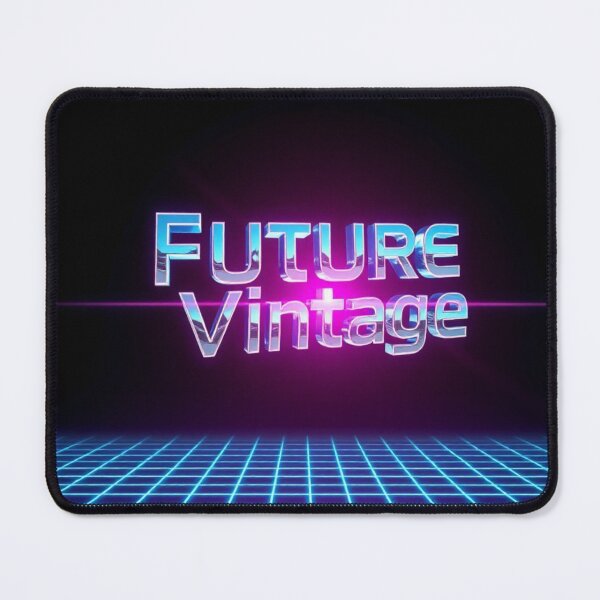 Item preview, Future Vintage – Minimal Y2K Chrome Typography designed and sold by CMdigit.