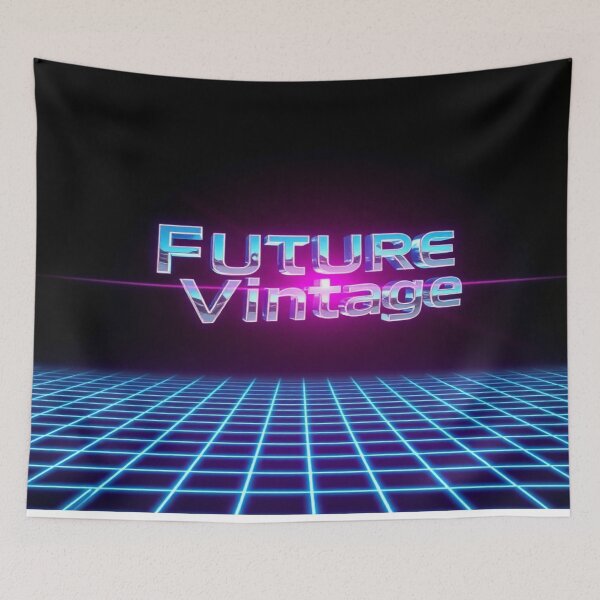 Item preview, Future Vintage – Minimal Y2K Chrome Typography designed and sold by CMdigit.