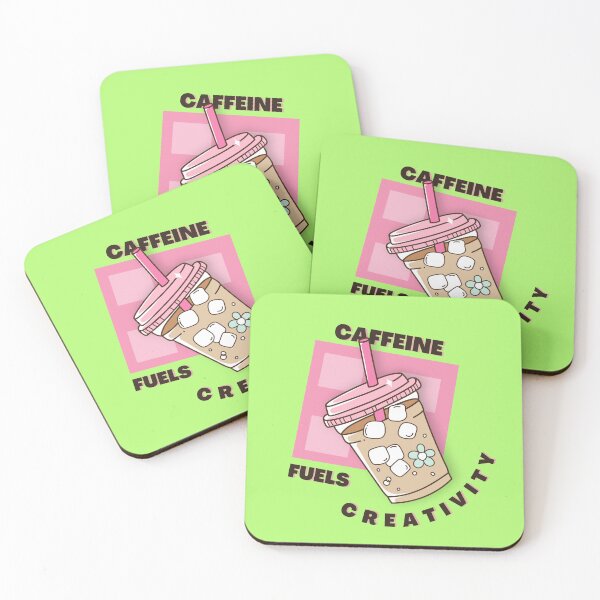 Item preview, Caffeine Dreams: A Whimsical Latte Art Adventure designed and sold by LunaLoop.