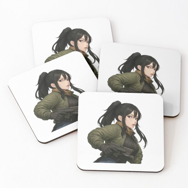 Item preview, Operator Waifu – Tactical Beauty on Duty designed and sold by RAWLIFEGRAPHIC.