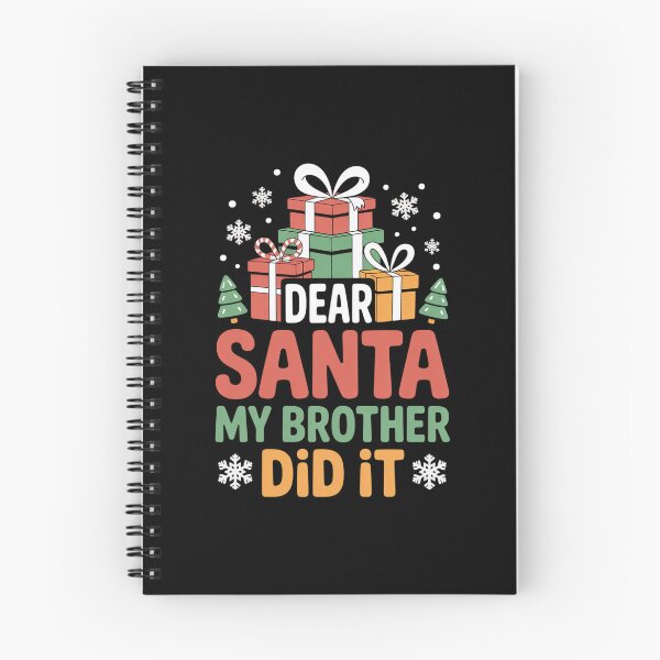 Item preview, Dear Santa My Brother Did It58 designed and sold by MicanCuteStore.