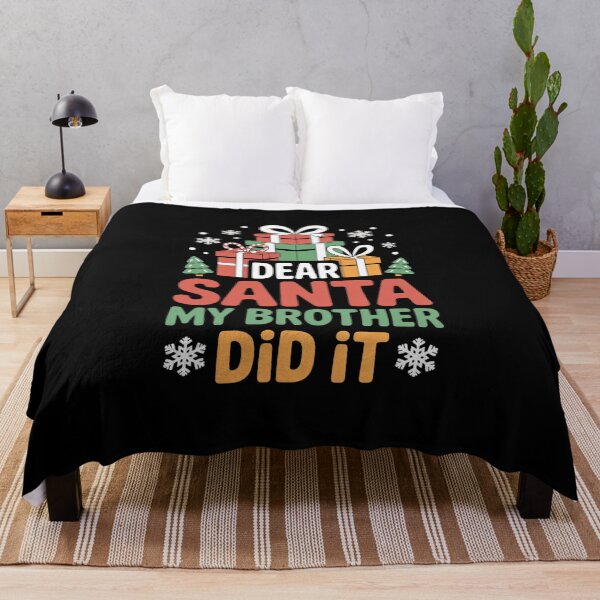 Item preview, Dear Santa My Brother Did It58 designed and sold by MicanCuteStore.