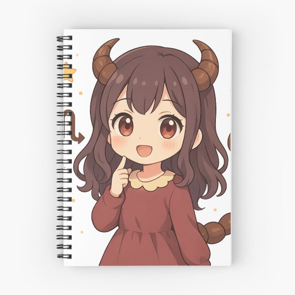 Artikelvorschau, Niedliches Skorpion-Anime-Mädchen | Kawaii-Sternzeichen-Chibi-Illustration des Skorpions entworfen und verkauft von Patternomania.