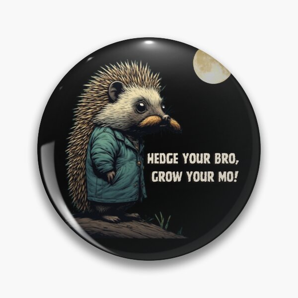 Item preview, Hedge Your Bro, Grow Your Mo! Movember Mustache designed and sold by adicreate.