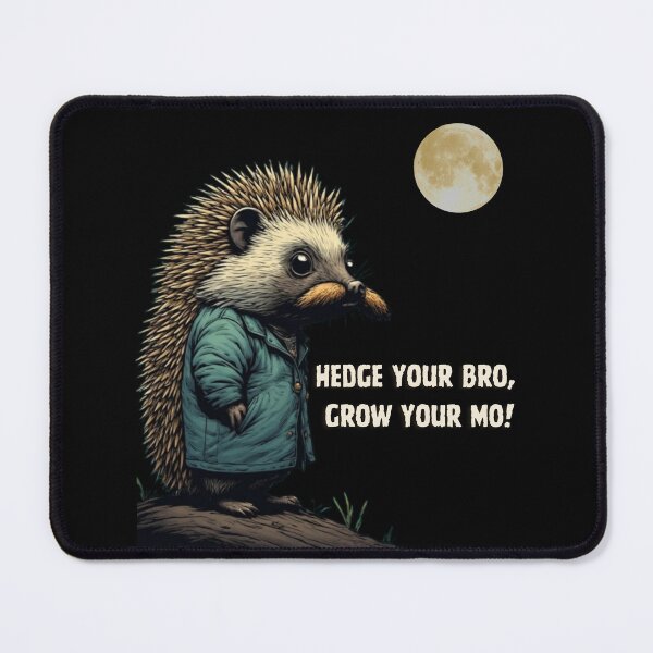 Item preview, Hedge Your Bro, Grow Your Mo! Movember Mustache designed and sold by adicreate.