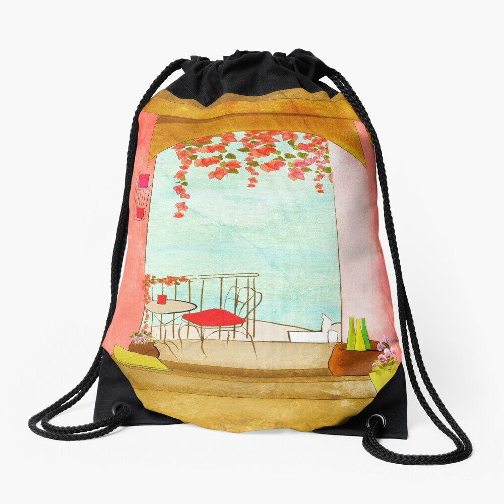 MEDITERRANEAN Drawstring Bag