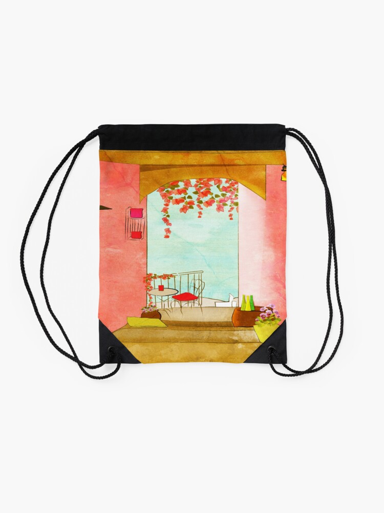 Alternate view of MEDITERRANEAN Drawstring Bag