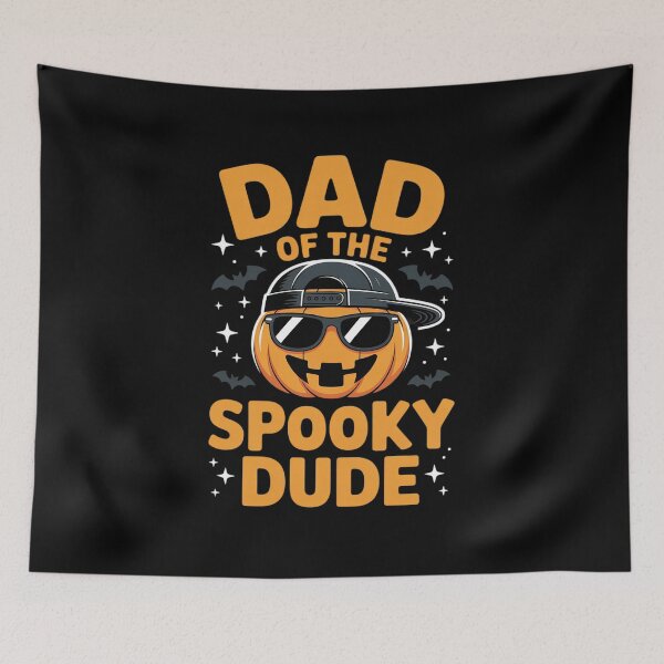 Item preview, Dad of The Spooky Dude Halloween Pumpkin Birthday Family designed and sold by JulienAureo.