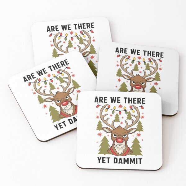 Item preview, Annoyed Rudolph: Are We There Yet Dammit designed and sold by munkyapparel.