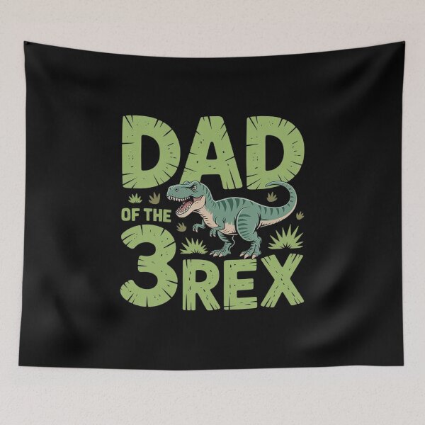 Item preview, Dad of The Three Rex Birthday Boy Dinosaur Family designed and sold by JulienAureo.