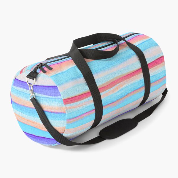 Item preview, Thin Watercolor Stripes Blue Horizontal designed and sold by Alex  Blud.