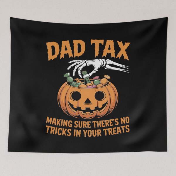 Item preview, Dad Tax Jack O Lantern Candy Trick Or Treat Spooky Halloween designed and sold by JulienAureo.