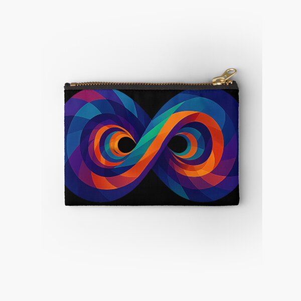 Item preview, INFINITY PULSE | Unique Colorful Owlic Cubist Foreverness Art Design | Abstract Vision of Endless Flow Style Art Design designed and sold by Owlic.artwear.