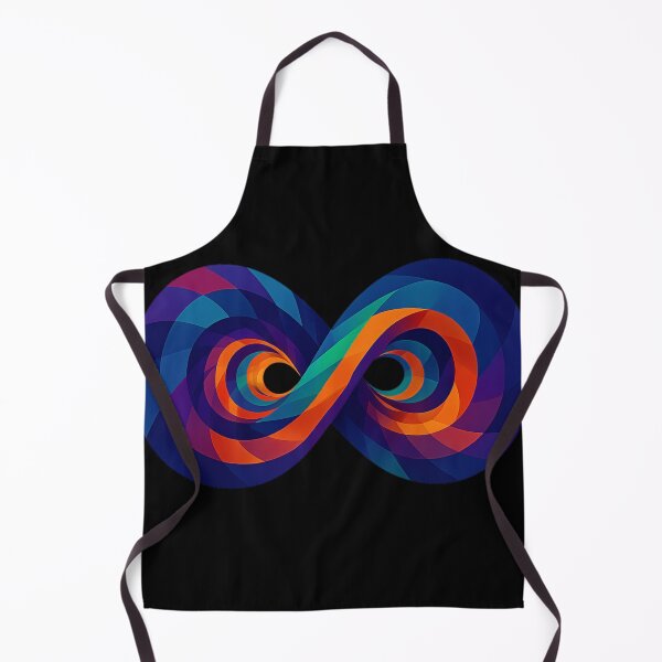 Item preview, INFINITY PULSE | Unique Colorful Owlic Cubist Foreverness Art Design | Abstract Vision of Endless Flow Style Art Design designed and sold by Owlic.artwear.