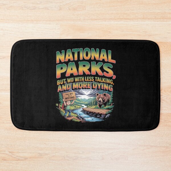 Item preview, national park - park ranger - sasquatch patrol - park service - creepy forest - campfire horror - existential hiking - nature is scary - backwoods secrets - unexplained phenomena – survival designed and sold by JansenGS.
