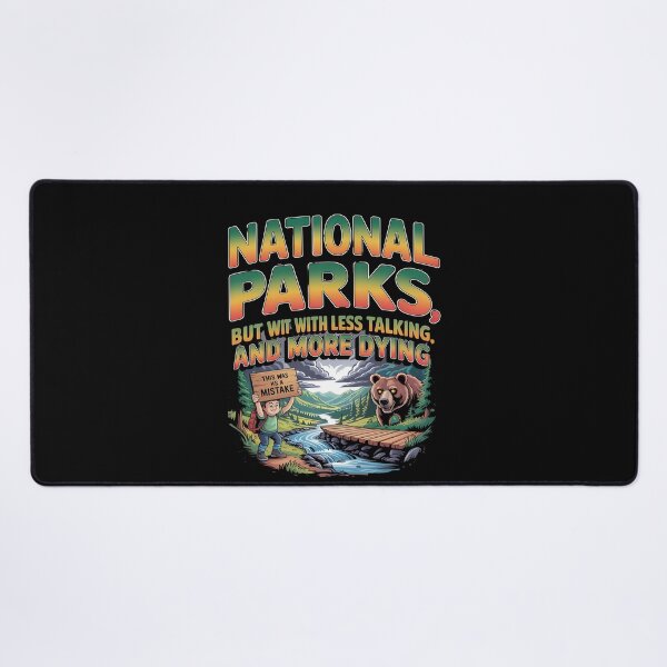 Item preview, national park - park ranger - sasquatch patrol - park service - creepy forest - campfire horror - existential hiking - nature is scary - backwoods secrets - unexplained phenomena – survival designed and sold by JansenGS.