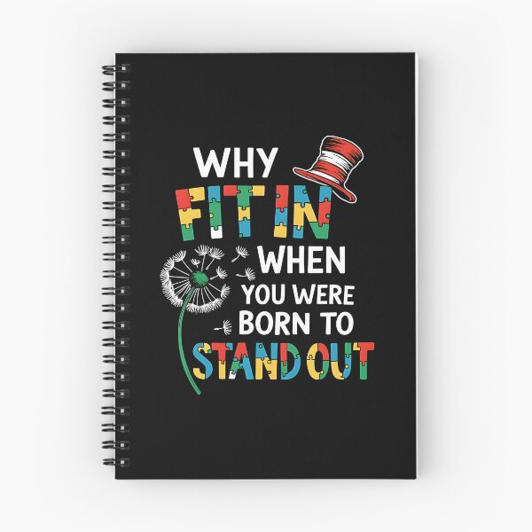Item preview, Why Fit In When You Were Born To Stand Out designed and sold by gear-posters.