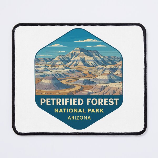 Item preview, Petrified Forest National Park Retro Sticker designed and sold by Ismeal Von.