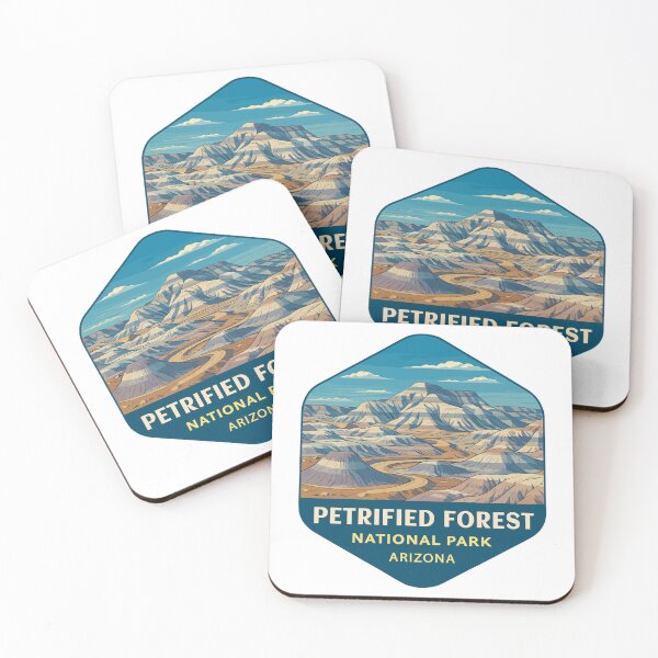 Item preview, Petrified Forest National Park Retro Sticker designed and sold by Ismeal Von.